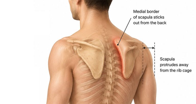 winged scapula