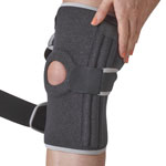 Knee support for quadriceps tendinopathy