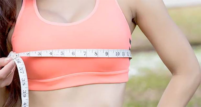 sports bra measurement