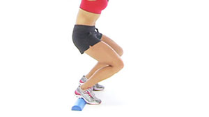 Knee rehabilitation squat