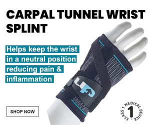 carpal tunnel wrist splint advert