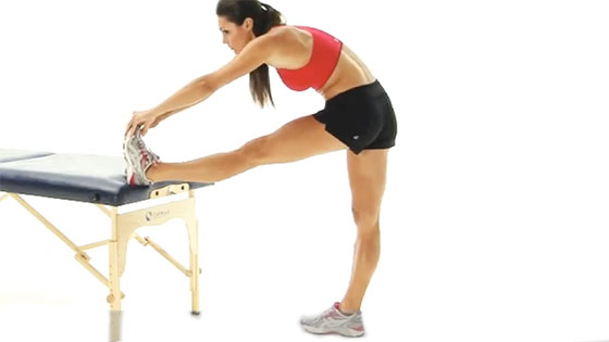 Hamstring stretching exercises