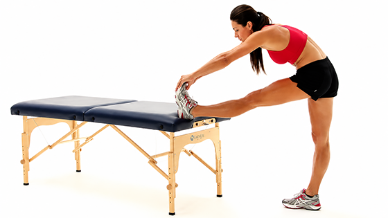 straight leg hamstring stretch