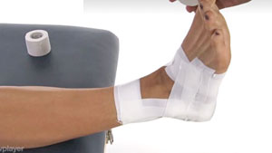 Ankle taping