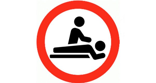 Massage contraindications