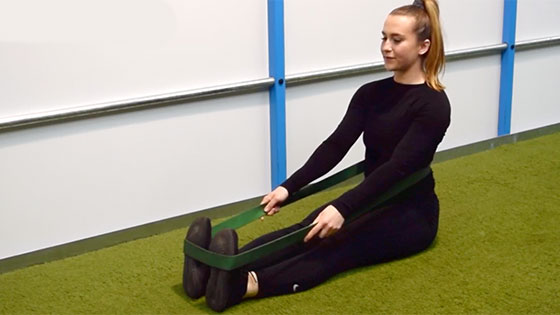 Sustained calf stretch