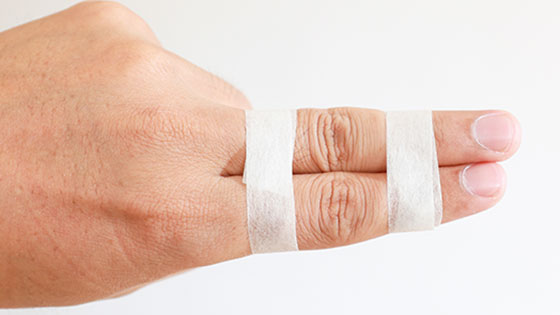 Learn How to Buddy Tape a Finger