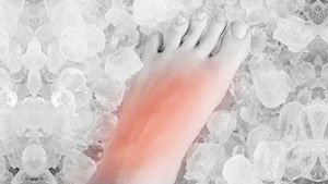 Top of foot pain