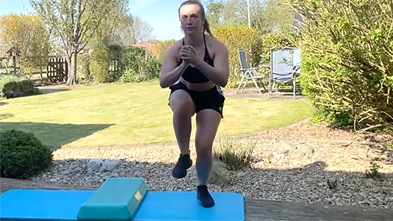 lateral box jump