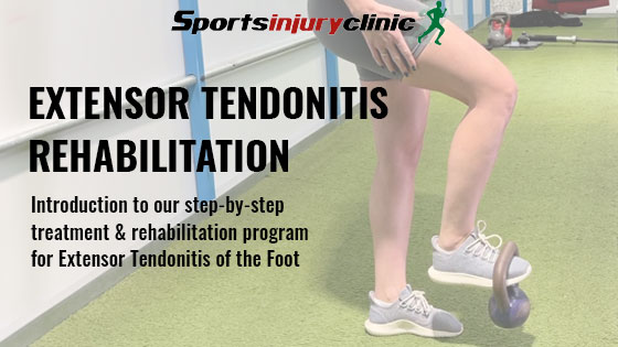 extensor tendonitis rehab