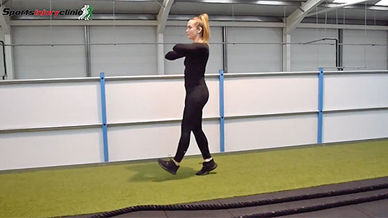 heel toe walk ankle exercise