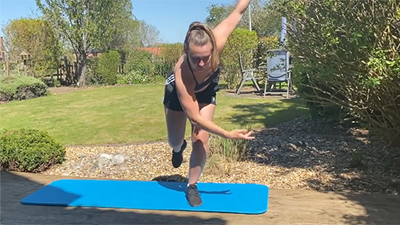 single leg balance