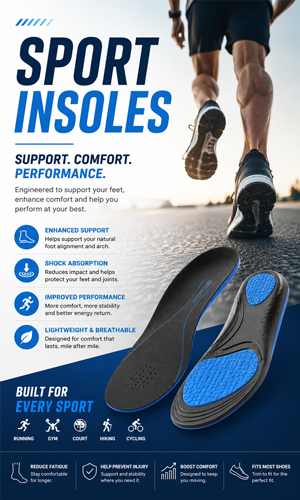 insoles advert usa 300 x 500